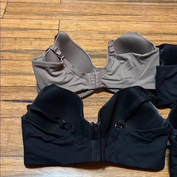 Soma Embraceable Perfect Coverage Bra Lot of 4 Black Taupe Plus Size 42DD/42DDD - Picture 8 of 16